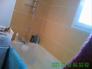 Amatöör peidetud dušš kaamera