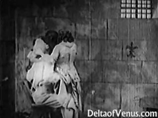 Starodávne francúzske špinavé film 1920s - bastille deň