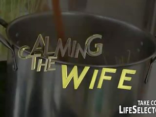 Life Selector: Amateur wife gets fucked by a shaft and a cucumber.