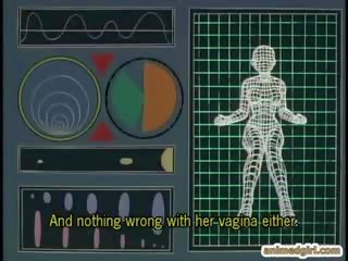 Zeichentrickfilm freundin gebunden nach oben im ein gynaecological sessel und roboter tentakeln gefickt
